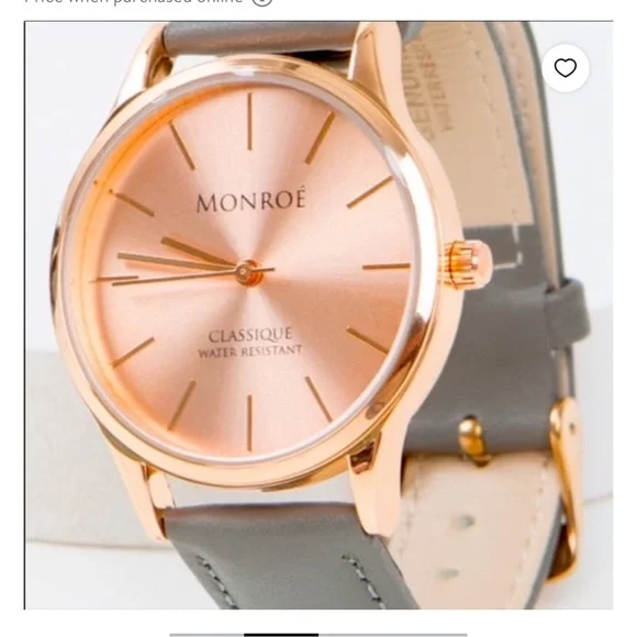 NWOT Monroé Watch Monroe Pocket Watch - Etsy main image 4